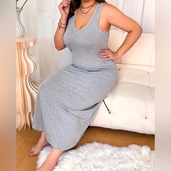 Dani Grey Loungewear Dress - Picture 4 of 6